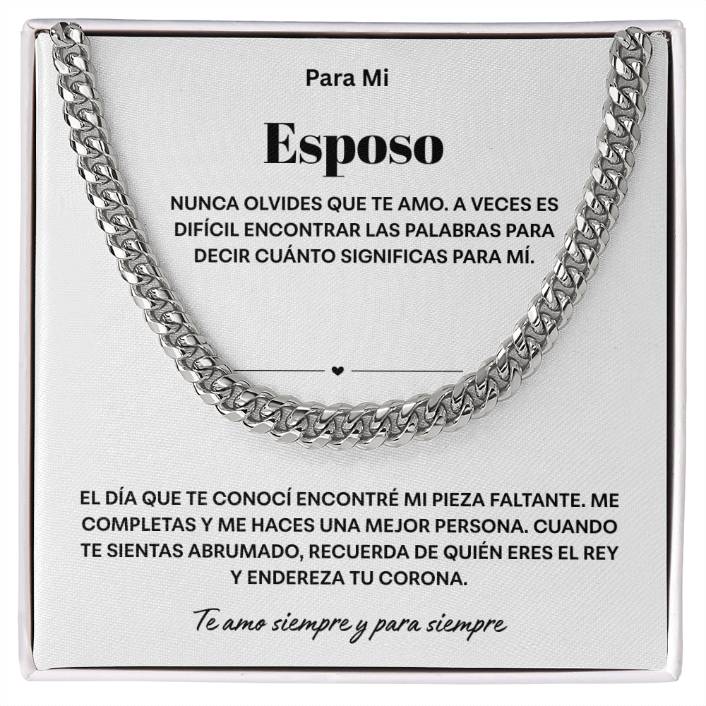 Para mi esposo, cadena cubana