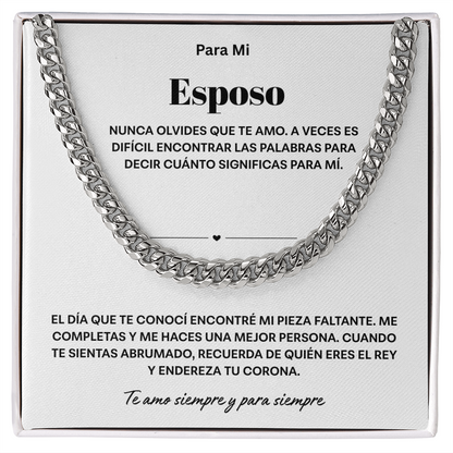 Para mi esposo, cadena cubana