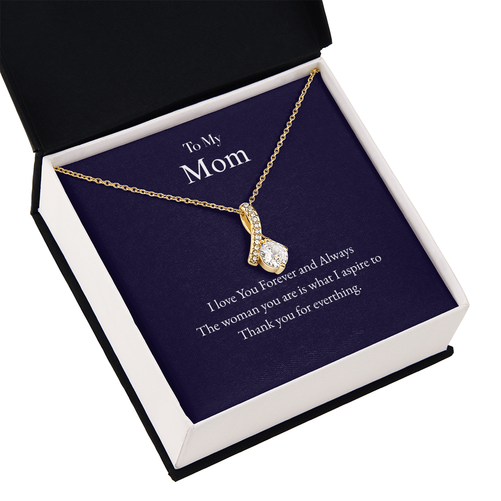 To My Mom necklace