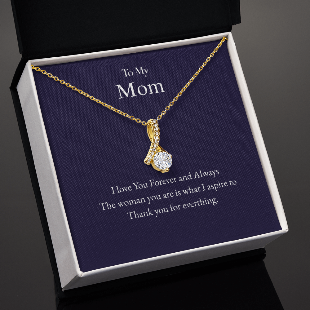 To My Mom Alluring Beauty Necklace – A Gift of Love &amp; Gratitude
