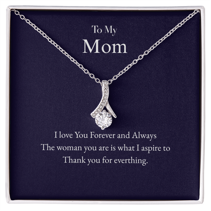 To My Mom Alluring Beauty Necklace – A Gift of Love &amp; Gratitude