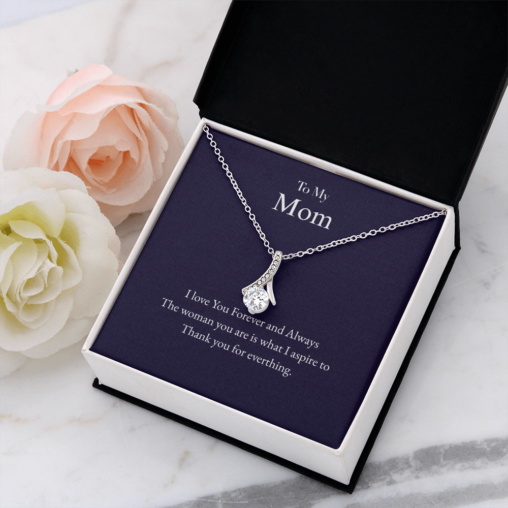 To My Mom Alluring Beauty Necklace – A Gift of Love &amp; Gratitude