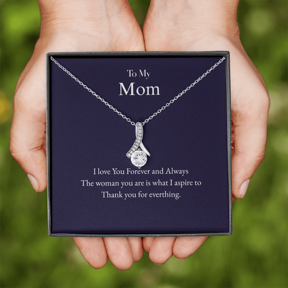 To My Mom Alluring Beauty Necklace – A Gift of Love &amp; Gratitude