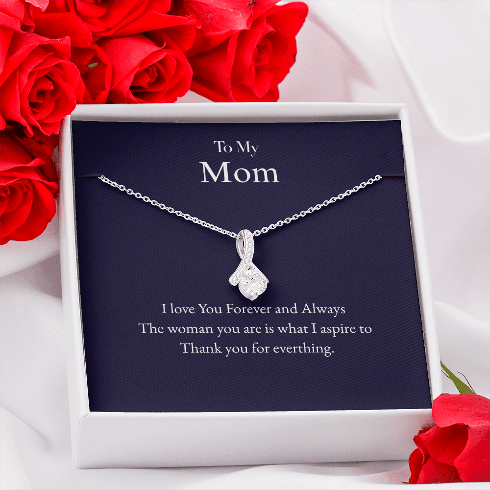 To My Mom Alluring Beauty Necklace – A Gift of Love &amp; Gratitude