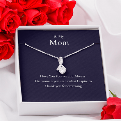 To My Mom Alluring Beauty Necklace – A Gift of Love &amp; Gratitude