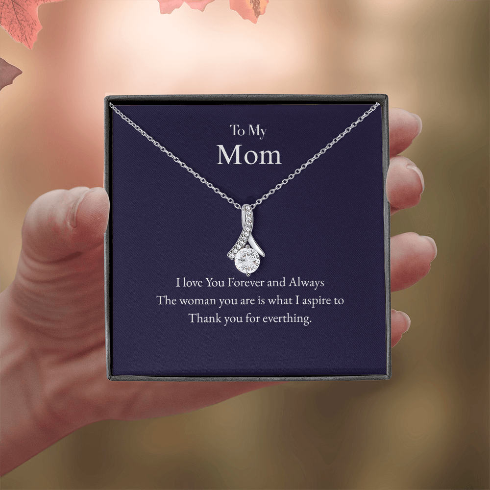 To My Mom necklace
