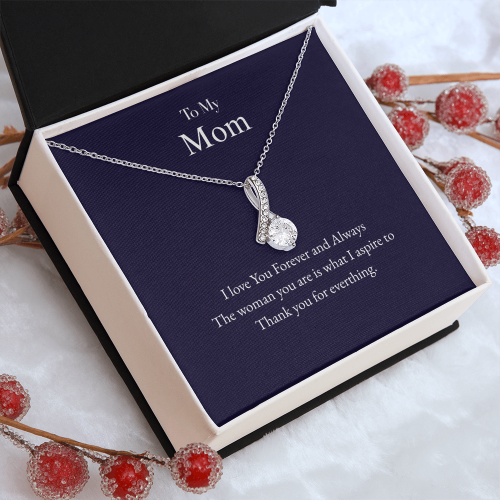To My Mom Alluring Beauty Necklace – A Gift of Love &amp; Gratitude