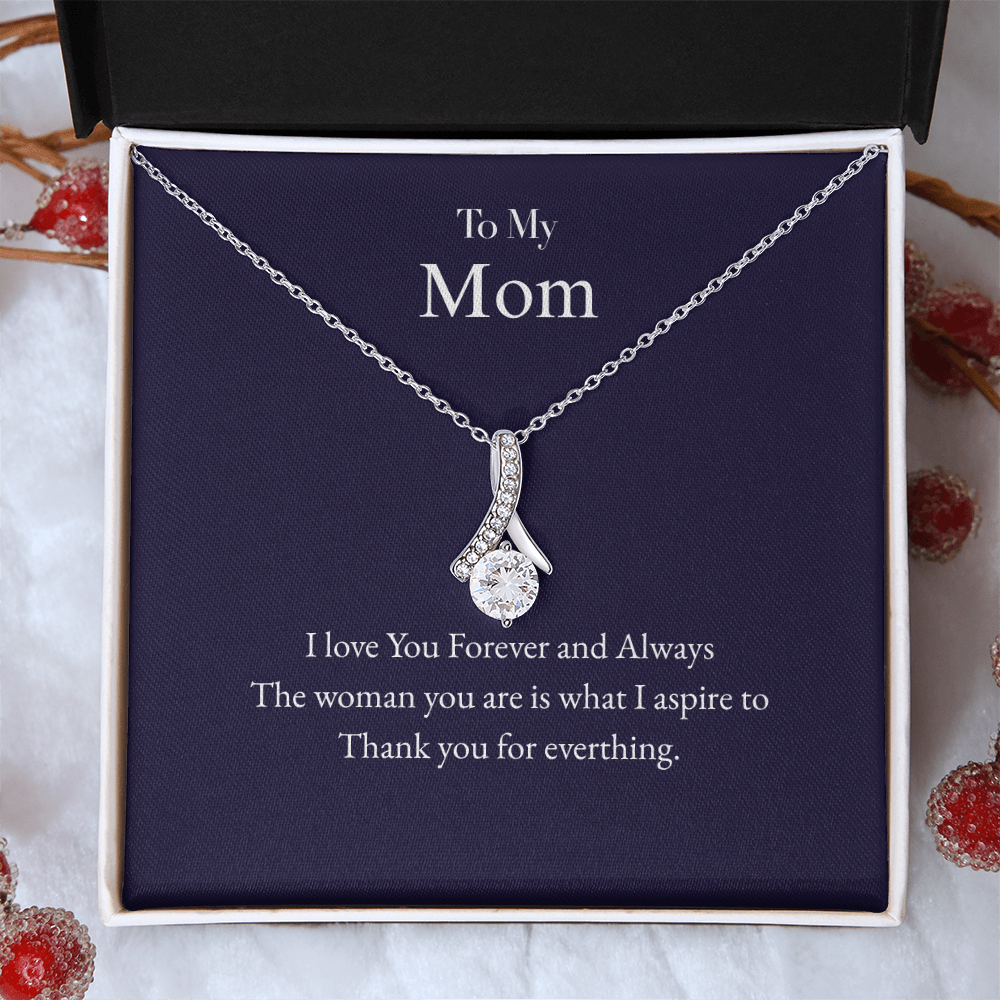 To My Mom necklace