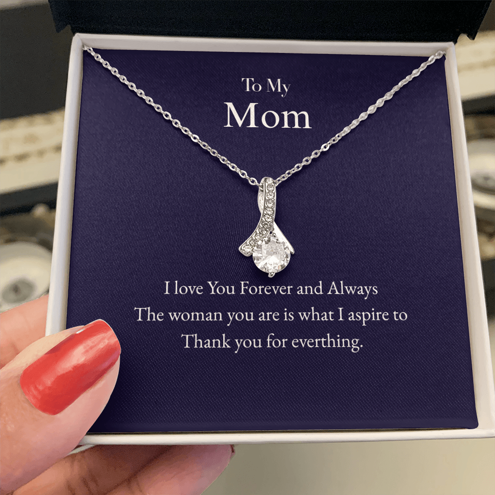 To My Mom necklace