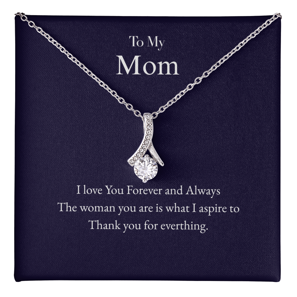 To My Mom necklace