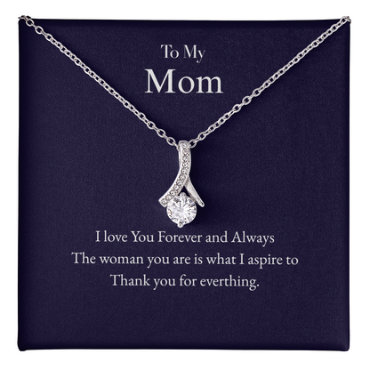 To My Mom Alluring Beauty Necklace – A Gift of Love &amp; Gratitude