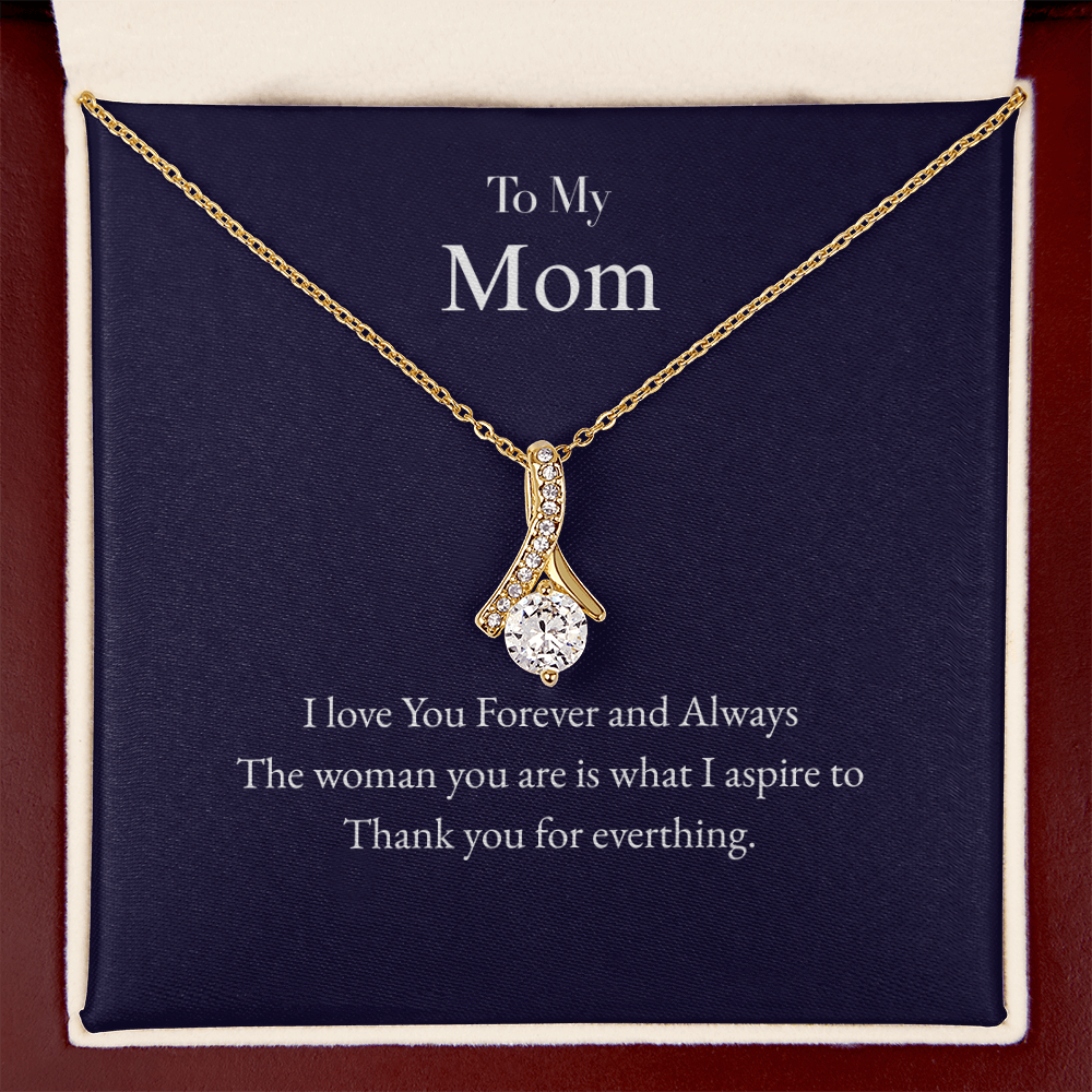 To My Mom necklace