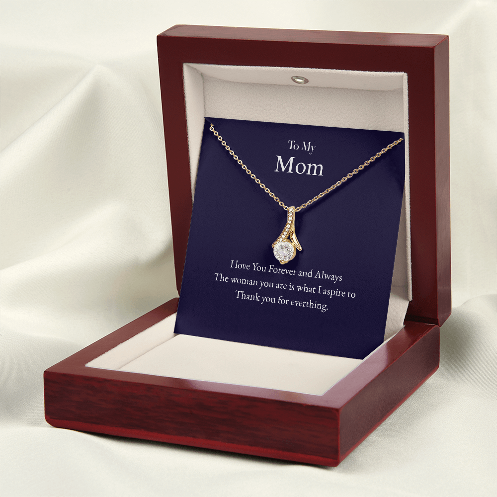 To My Mom Alluring Beauty Necklace – A Gift of Love &amp; Gratitude