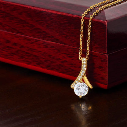 To My Mom Alluring Beauty Necklace – A Gift of Love &amp; Gratitude
