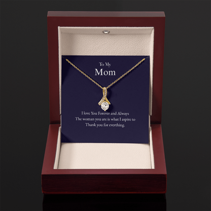 To My Mom Alluring Beauty Necklace – A Gift of Love &amp; Gratitude