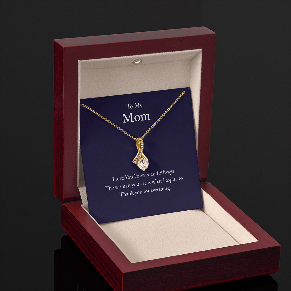 To My Mom necklace