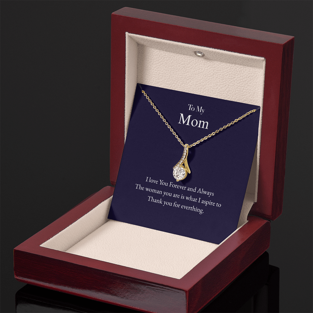 To My Mom Alluring Beauty Necklace – A Gift of Love &amp; Gratitude