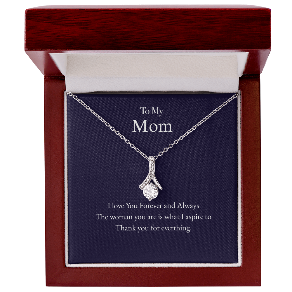 To My Mom necklace