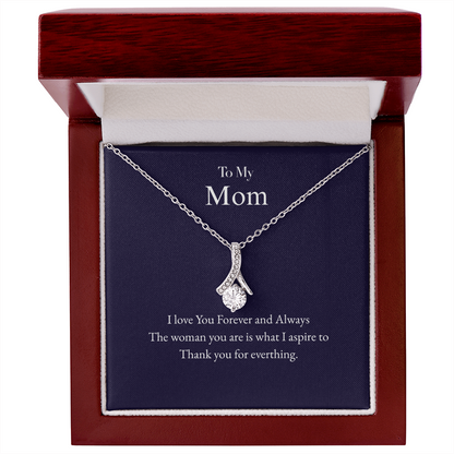 To My Mom Alluring Beauty Necklace – A Gift of Love &amp; Gratitude
