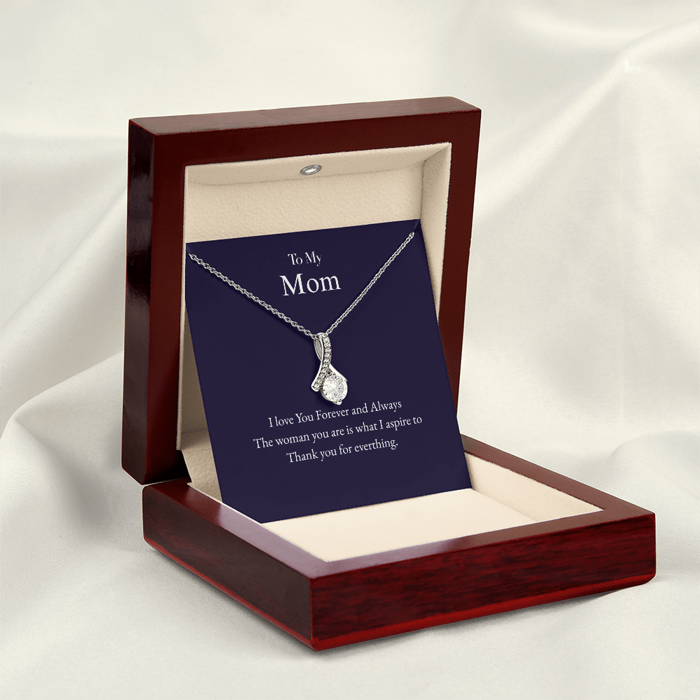 To My Mom Alluring Beauty Necklace – A Gift of Love &amp; Gratitude