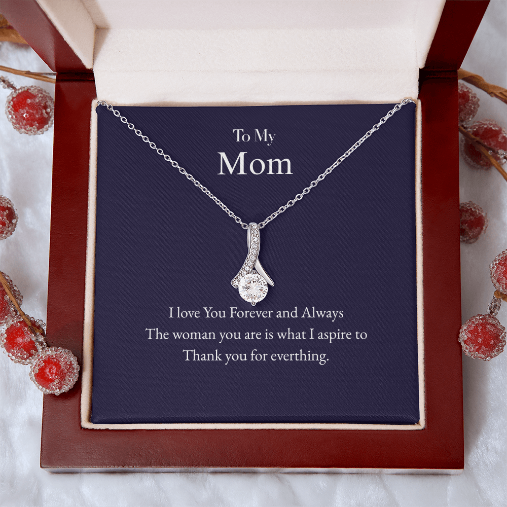 To My Mom necklace