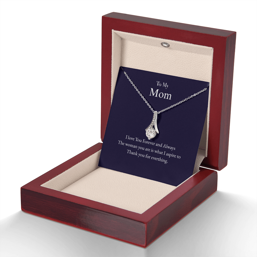 To My Mom Alluring Beauty Necklace – A Gift of Love &amp; Gratitude