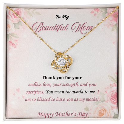 beautiful mom necklace for mother&