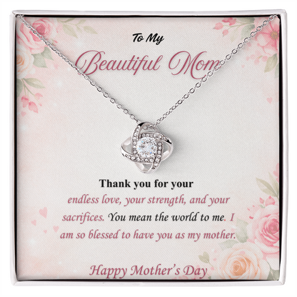 beautiful mom necklace for mother&