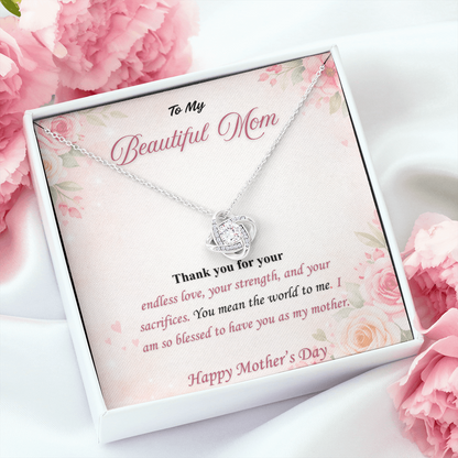 beautiful mom necklace for mother&