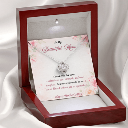 beautiful mom necklace for mother&