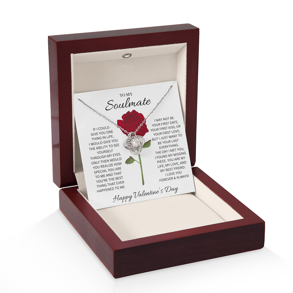 To My Soulmate necklace (Valentines)