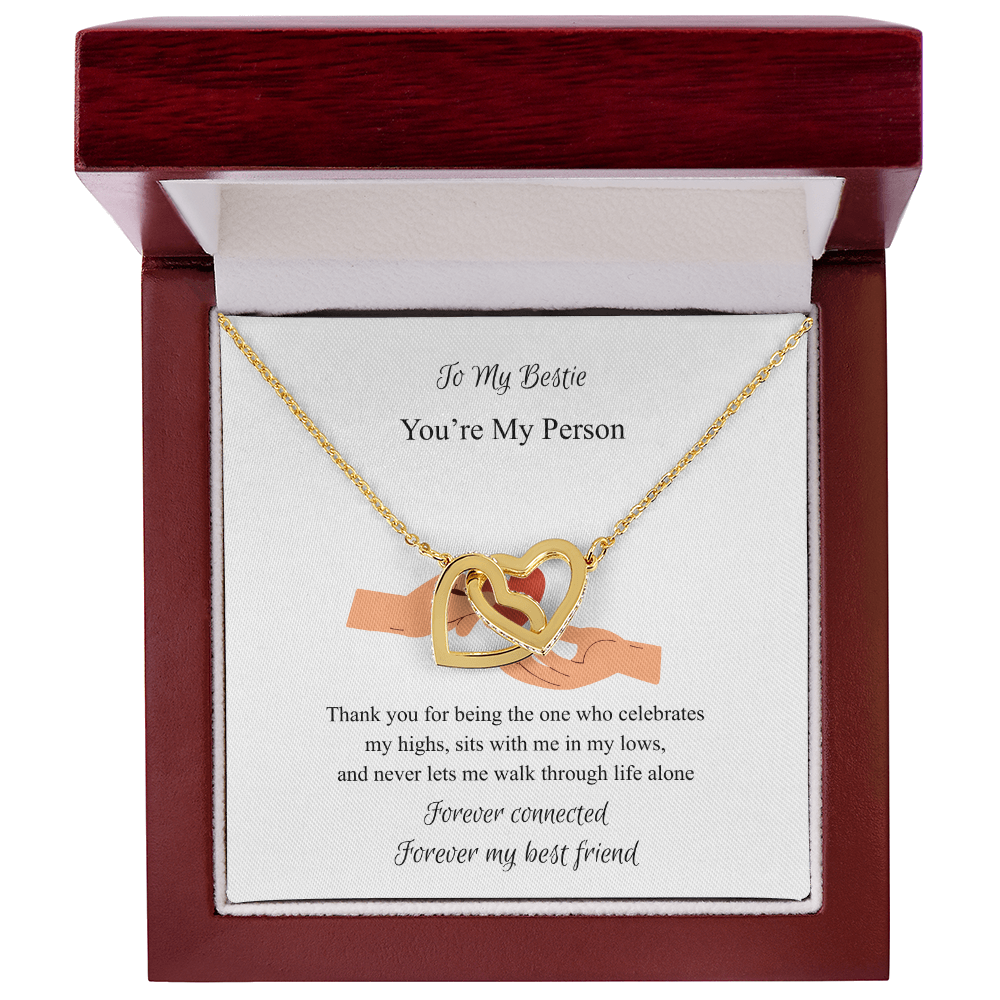 To My Bestie gift necklace