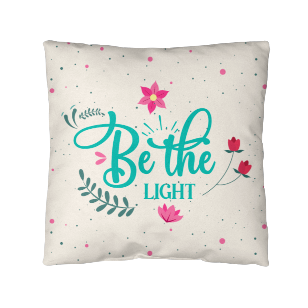 light decorative pillow