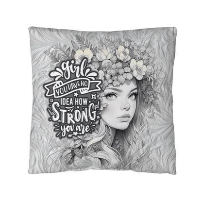 girl power pillow gift