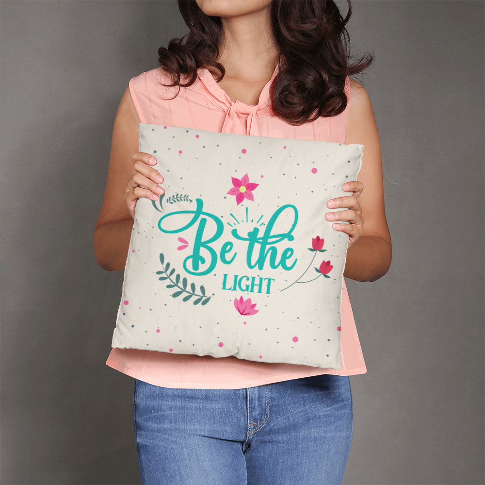 light decorative pillow