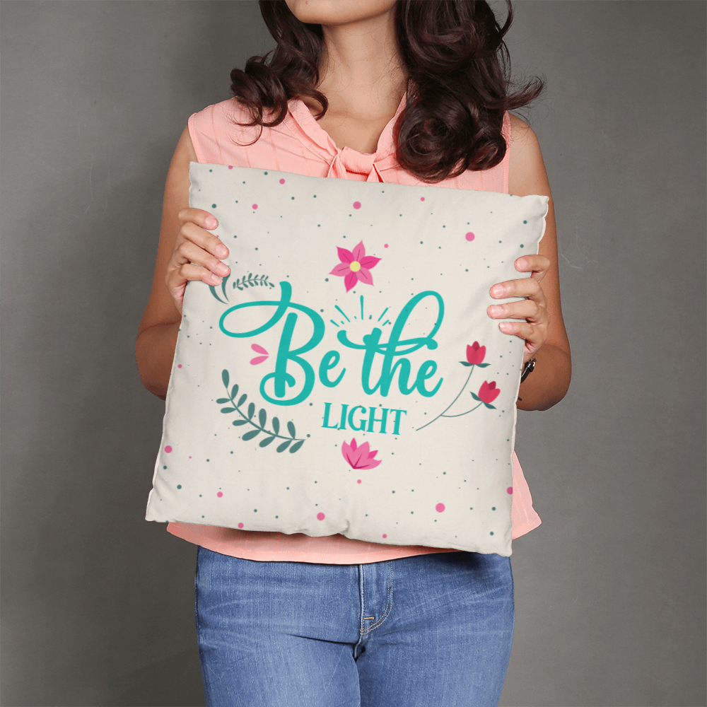 light decorative pillow