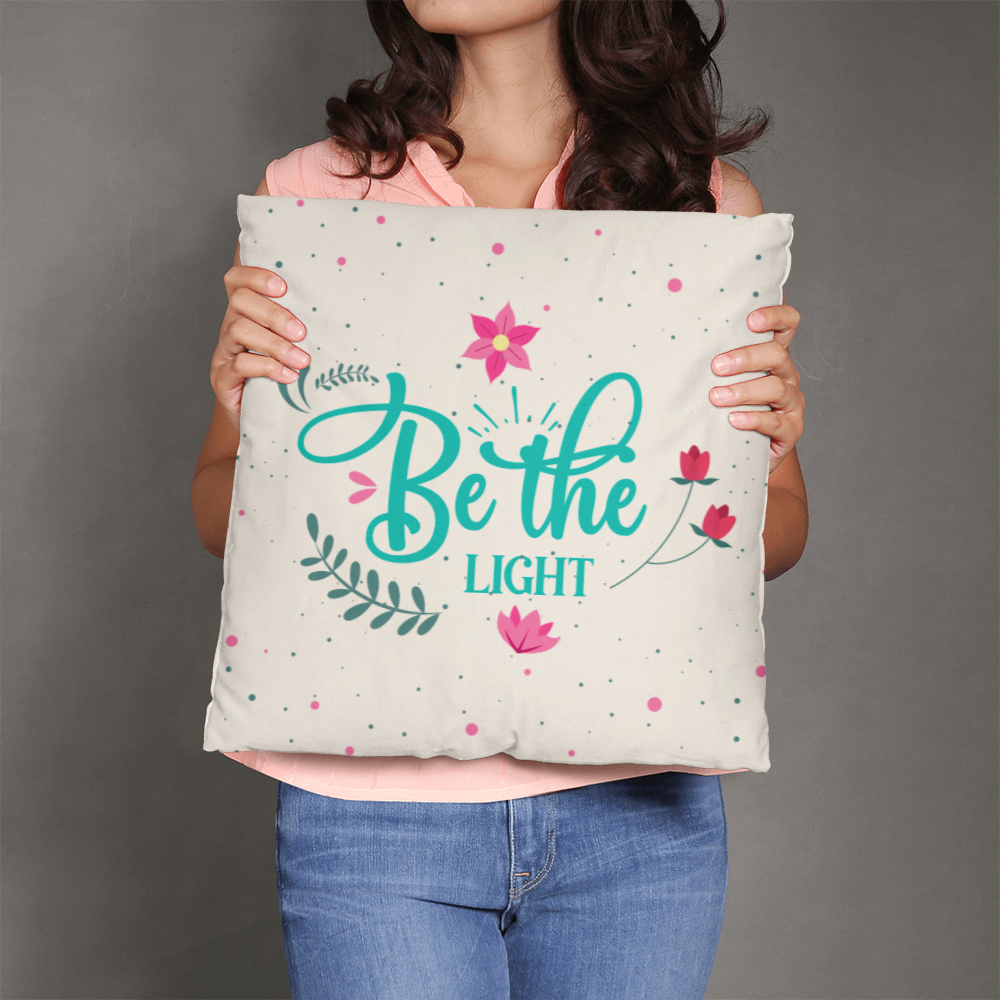 light decorative pillow