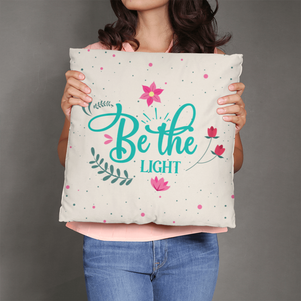 light decorative pillow