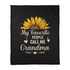cozy grandma fleece blanket