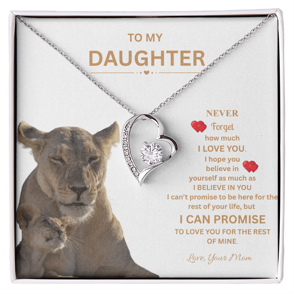 To My Daughter From Mom Necklace
