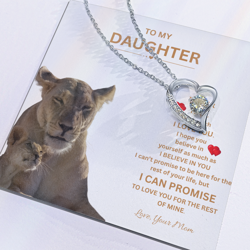 To My Daughter From Mom Necklace