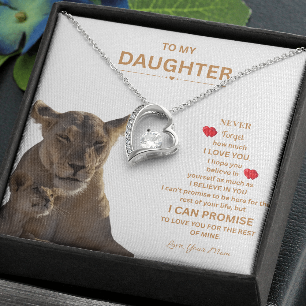 To My Daughter From Mom Necklace