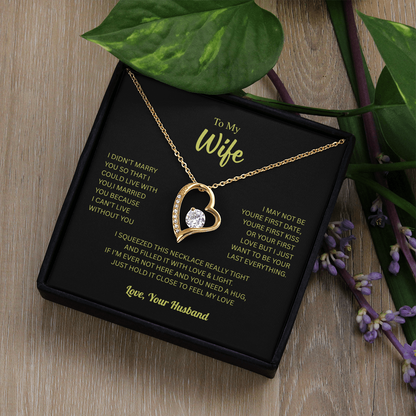 To My Wife From Husband Forever Love Necklace – Heartfelt Gift