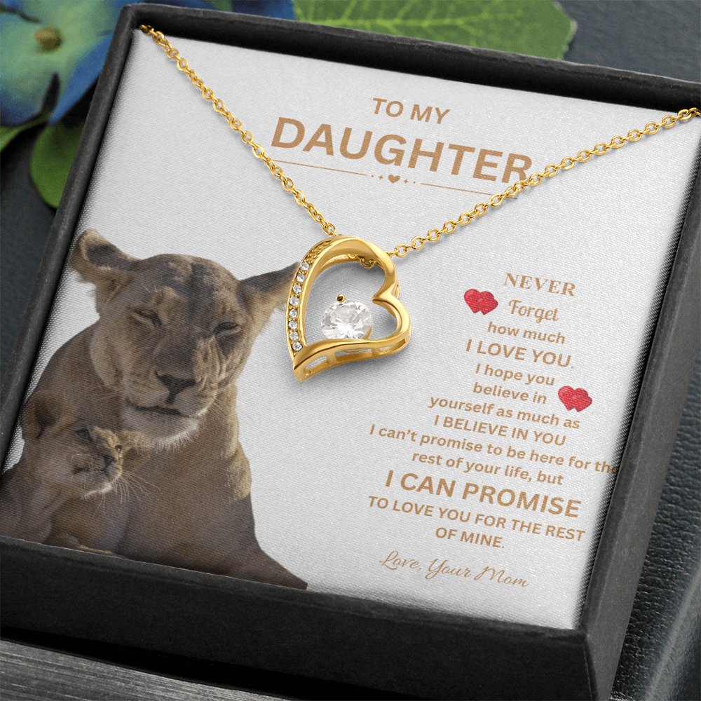 To My Daughter From Mom Necklace