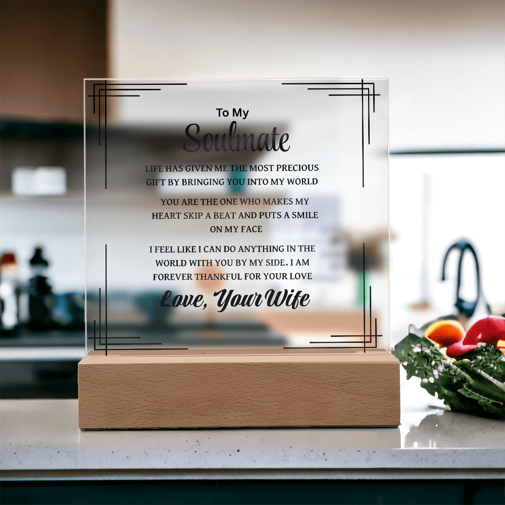 Soulmate Plaque