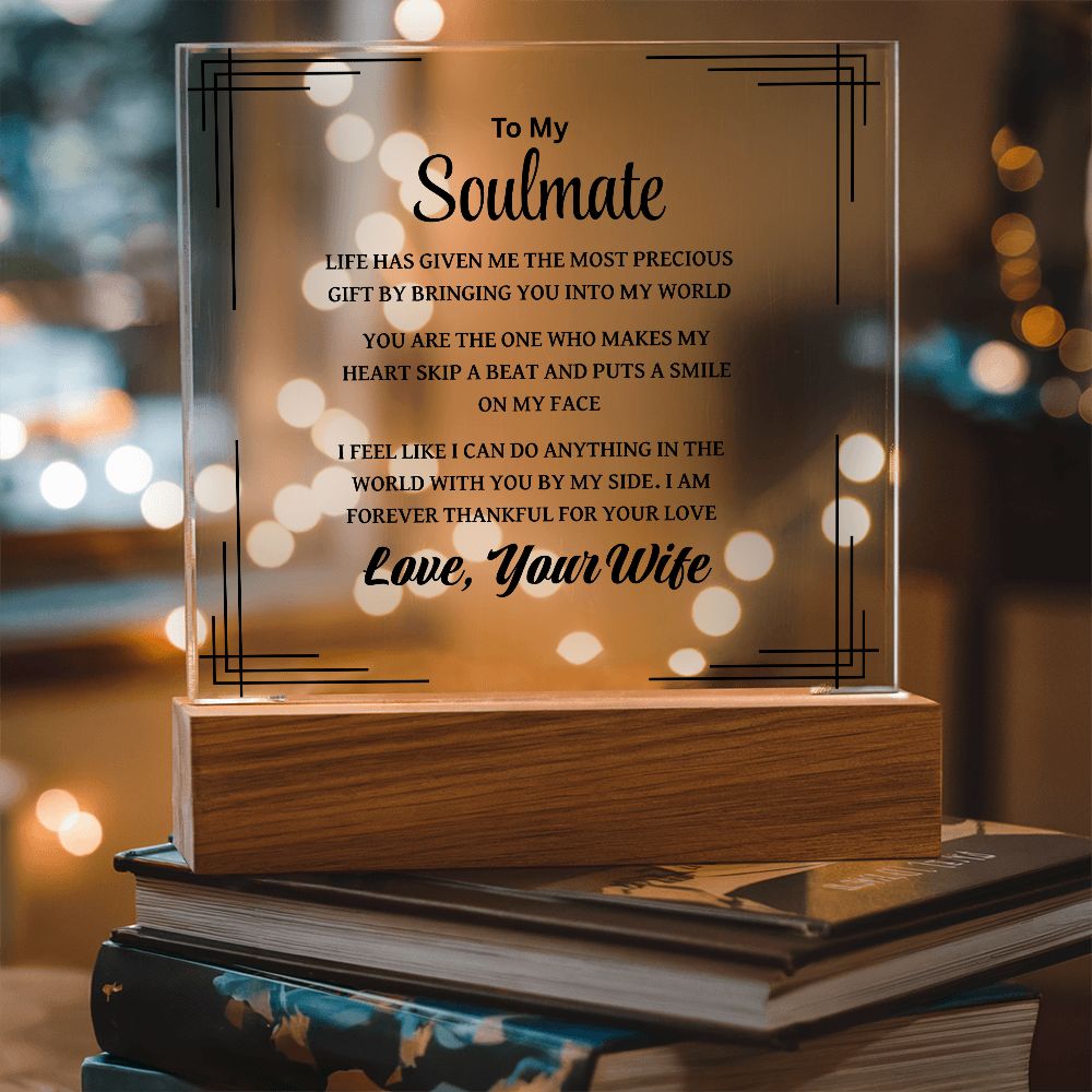 Soulmate Plaque