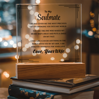 Soulmate Plaque