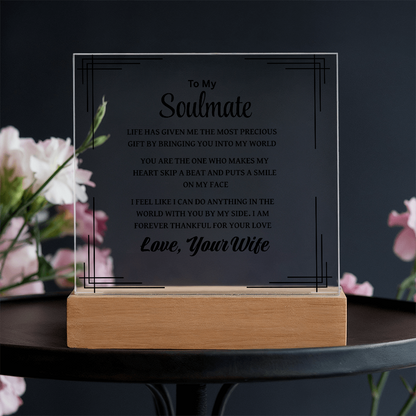 Soulmate Plaque