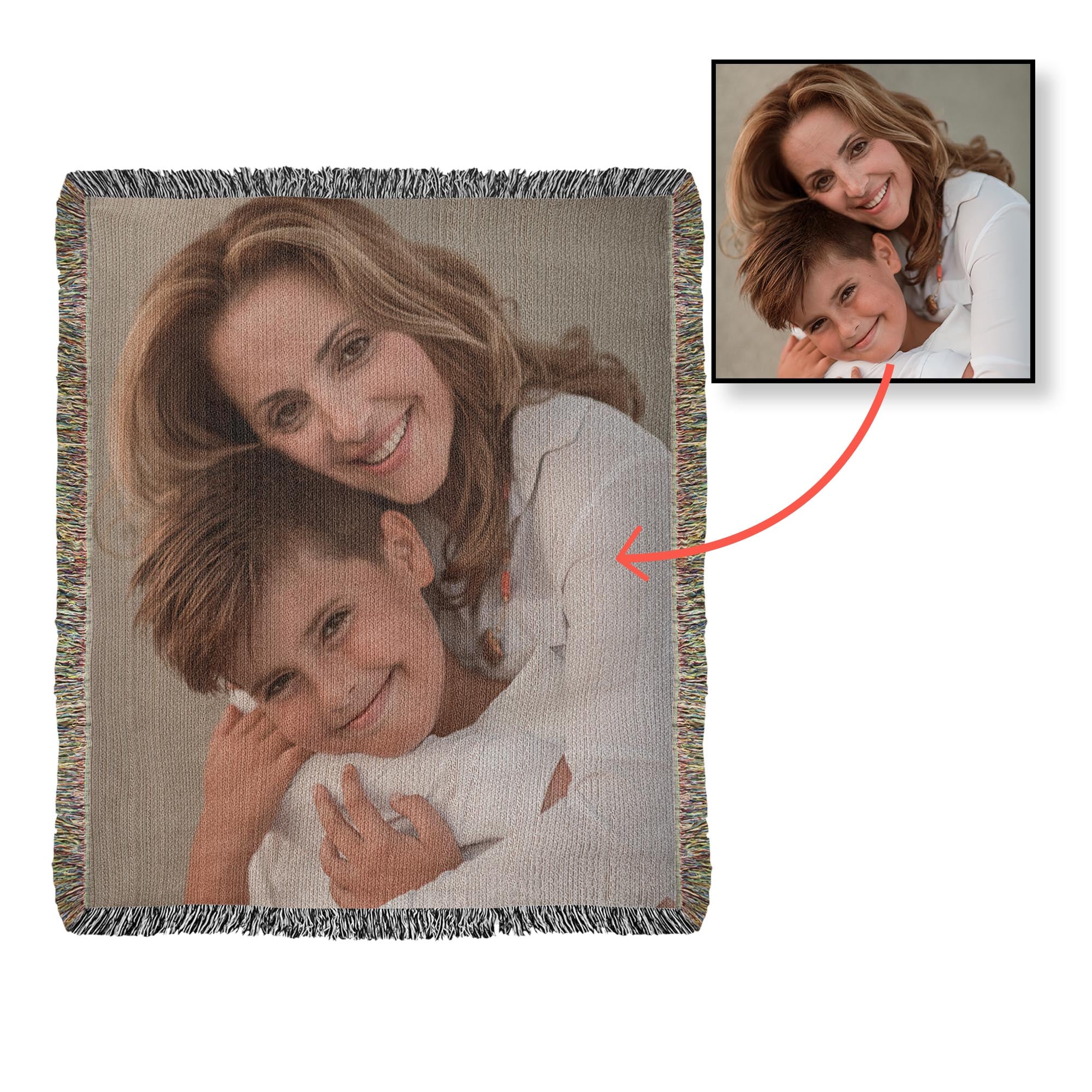 Zimpys Photo Woven Blanket
