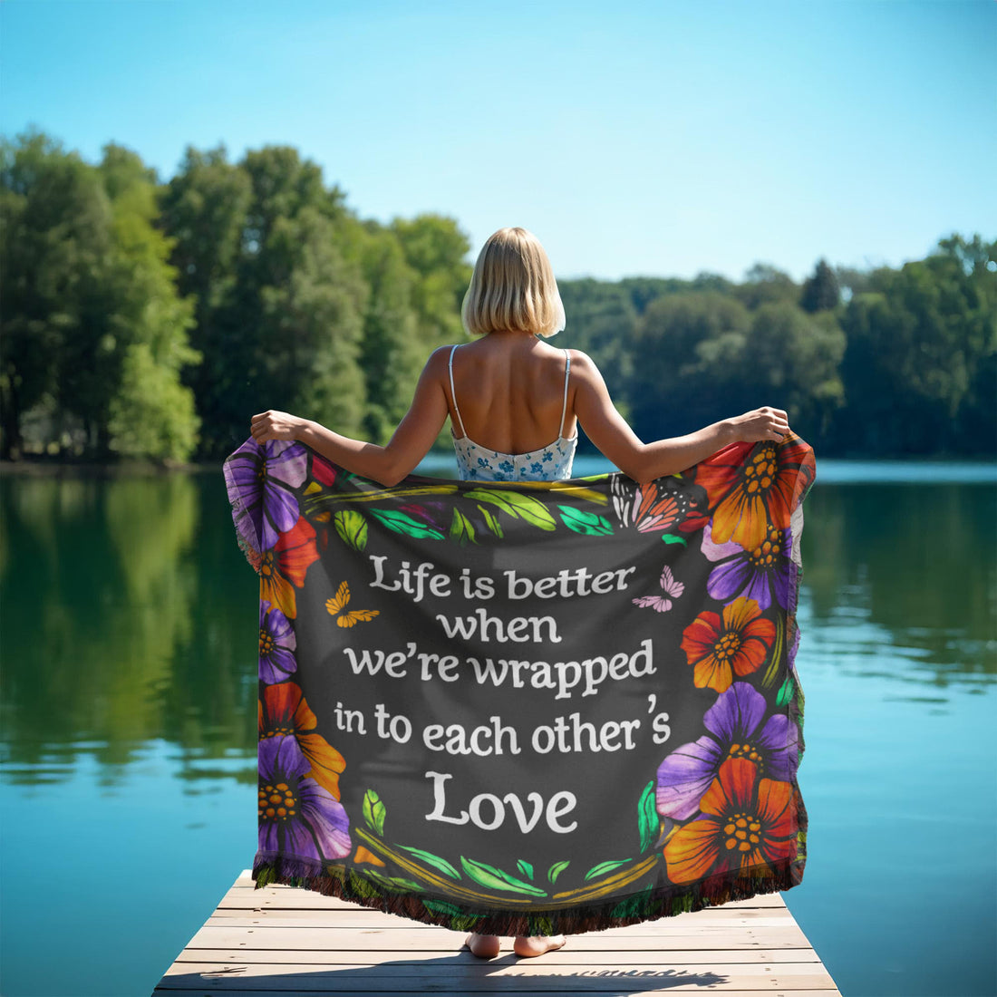 woven memory blanket